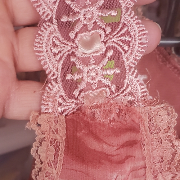 XS Maurice Vibrant Rust /  Cream Shirt - Picture 6 of 6